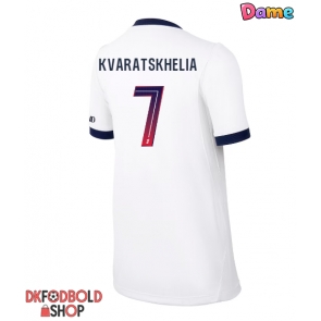 Paris Saint-Germain Khvicha Kvaratskhelia #7 Udebanetrøje Dame 2026-27 Kort ærmer Paris Saint-Germain Khvicha Kvaratskhelia #7 Udebanetrøje Dame 2026-27 Kort ærmer